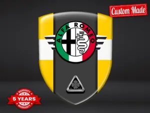 Alfa Romeo Adesivi Vinile Auto su Misura Stile Stellari Sobri